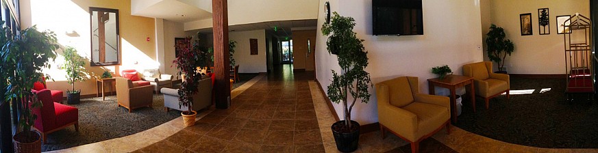 Lobby of Woodland Lodge at Camp Kulaqua Retreat and Conference Center, FL
