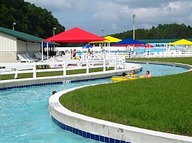 River Ranch Water Park Lazy River at Camp Kulaqua Retreat and Conference Center, FL