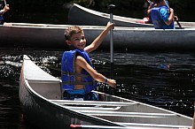 Canoeing at Camp Kulaqua Retreat and Conference Center, FL