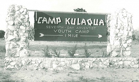 Entrance Sign, Camp Kulaqua Retreat and Conference Center, Florida