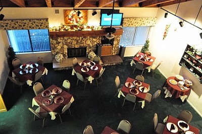 Dining Room Banquet Setup at Stillwaters Lodge Retreat and Conference Center, FL