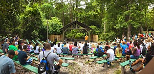 Amphitheater at Cafeteria at Camp Kulaqua Retreat and Conference Center, FL